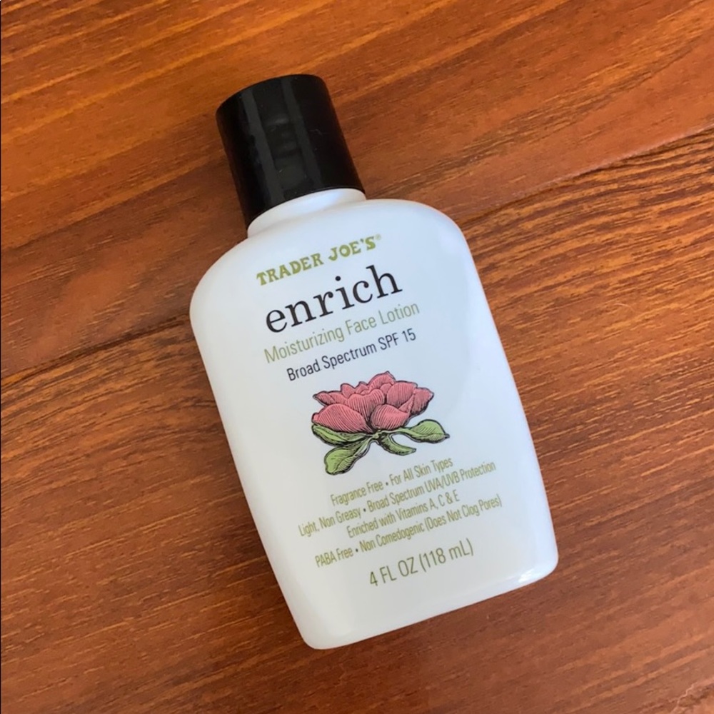 Trader Joe’s spf moisturizer